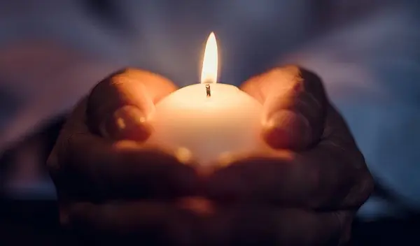 Магическая белая свеча_ритуал