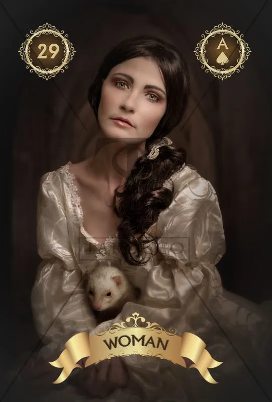 Оракул Ленорман "Золотые Мечты" (Golden Dreams Lenormand Oracle Cards)