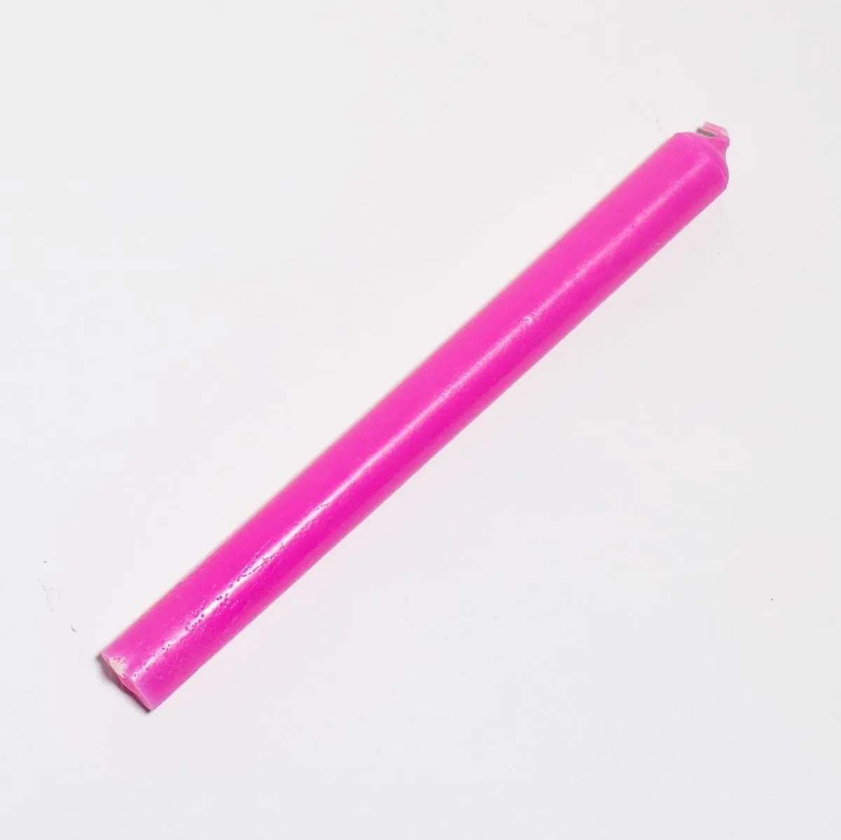 Свеча классика 20 см розовая