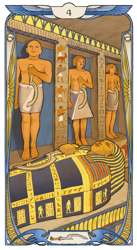 Египетское Таро Ар-Нуво (Egyptian Art Nouveau Tarot)