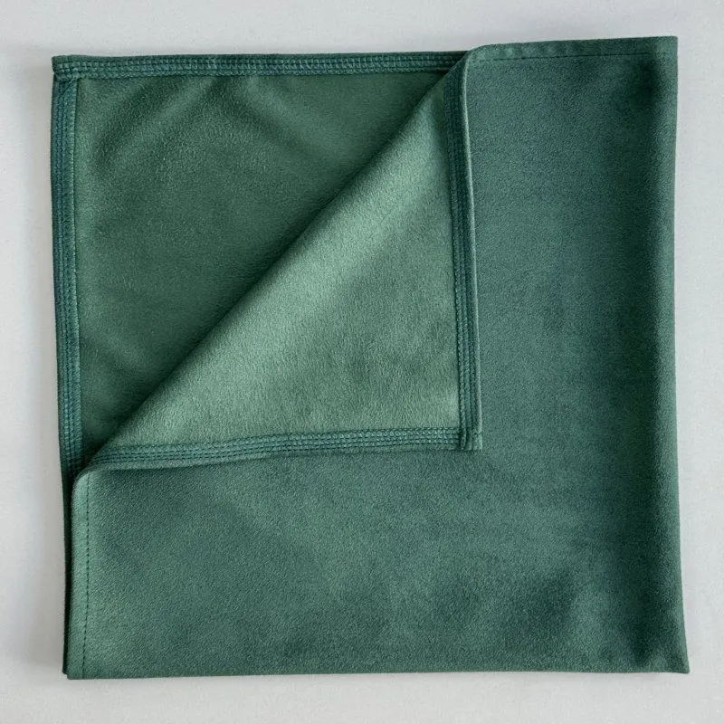 Скатерть для гадания зеленая, эко-замша, 50 х 50 см