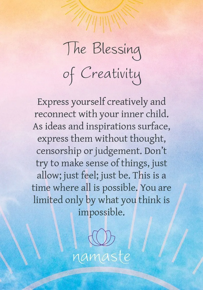 Карты для Благословения и Прорицания "Намасте"