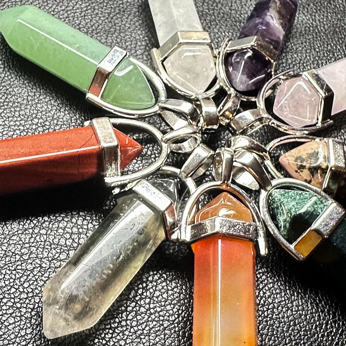 Кулон "Магия притяжения" из родохрозита