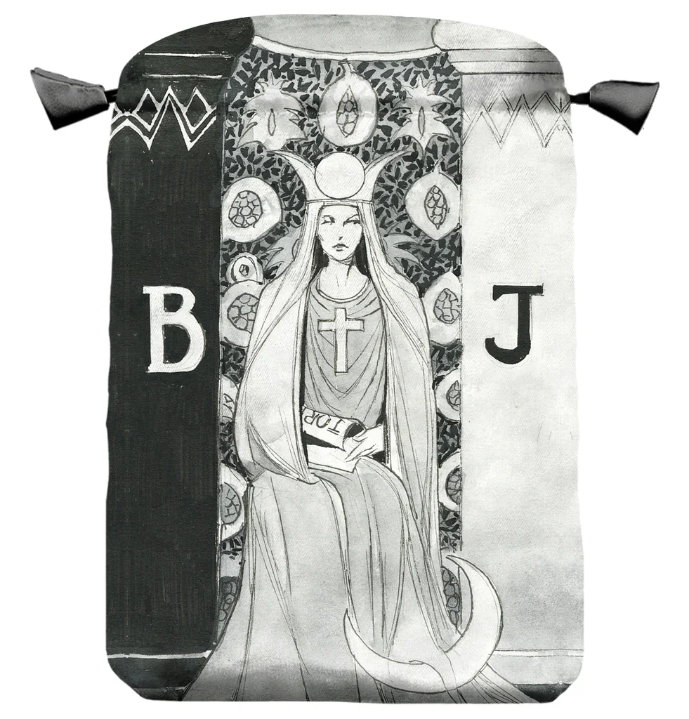 Атласный мешочек "Таро Темная Сторона"