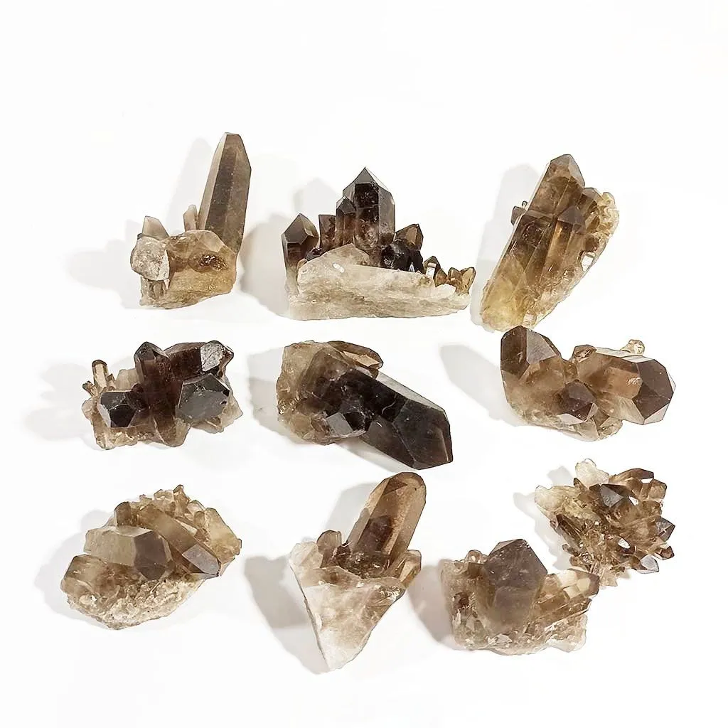 Дымчатый кварц, друза