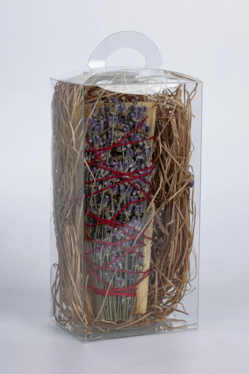 Набор скруток для окуривания Smudge Box "Пало санто, лаванда"
