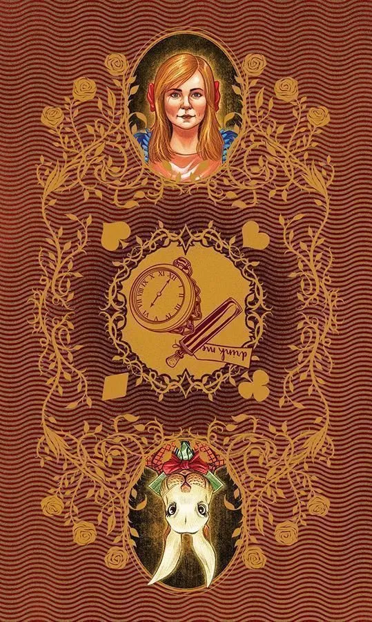 Набор "Tarot in Wonderland" (Таро в Стране Чудес, карты + книга)