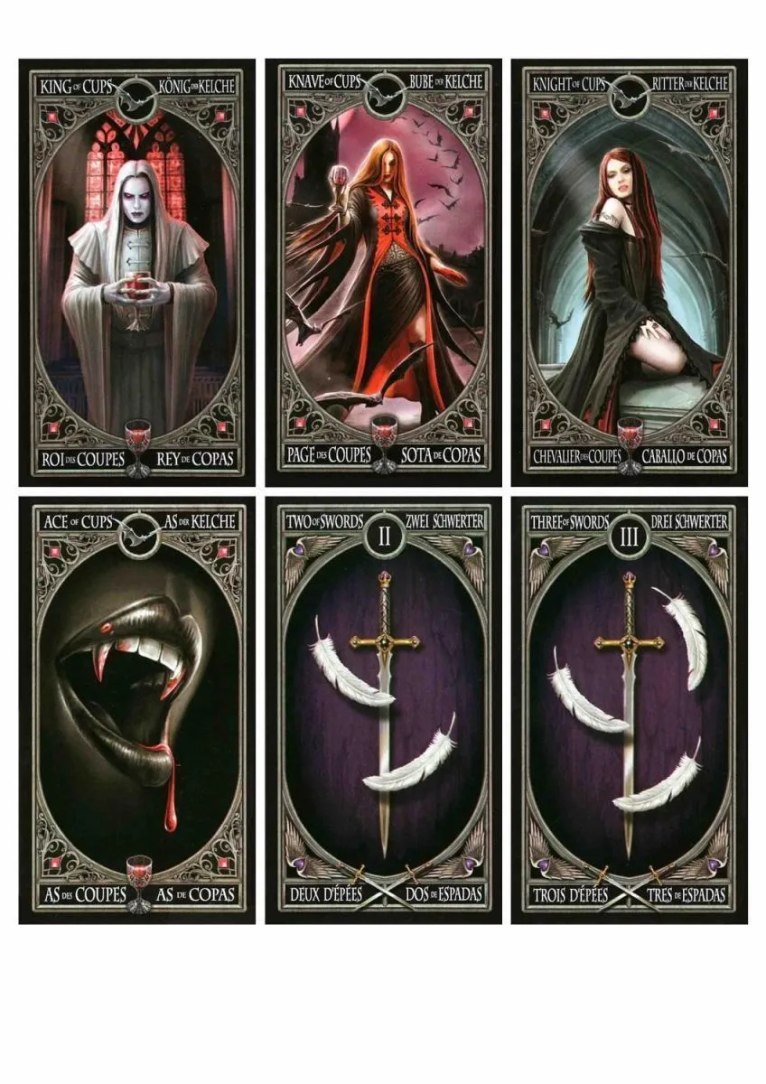 Anne Stokes gothic Tarot (Готическое Таро)