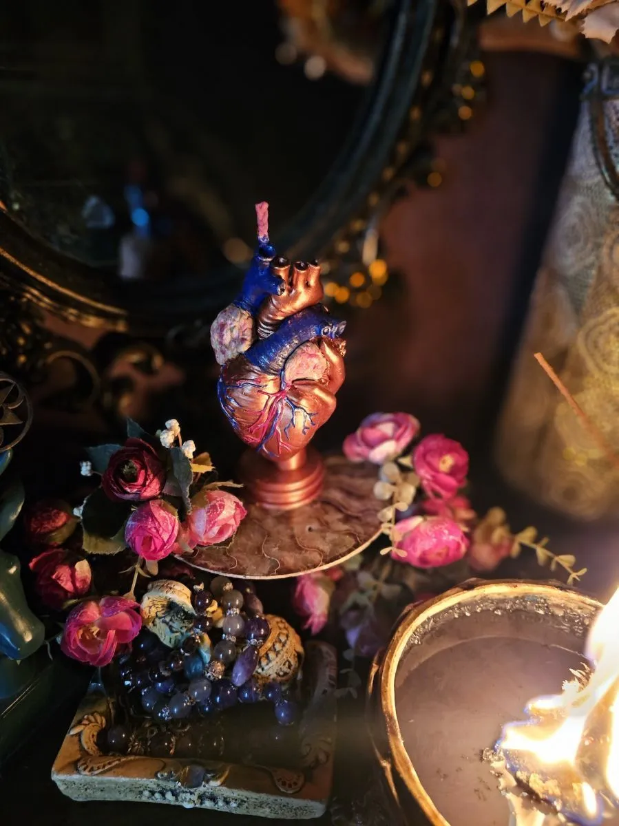 Восковая свеча "Вольное сердце"