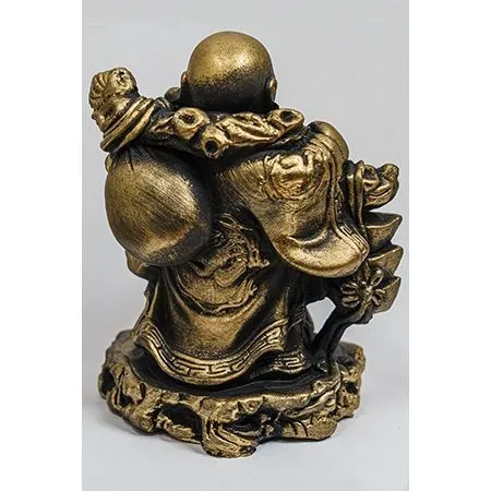 Статуэтка фэншуй "Бог Хотэй с золотом"