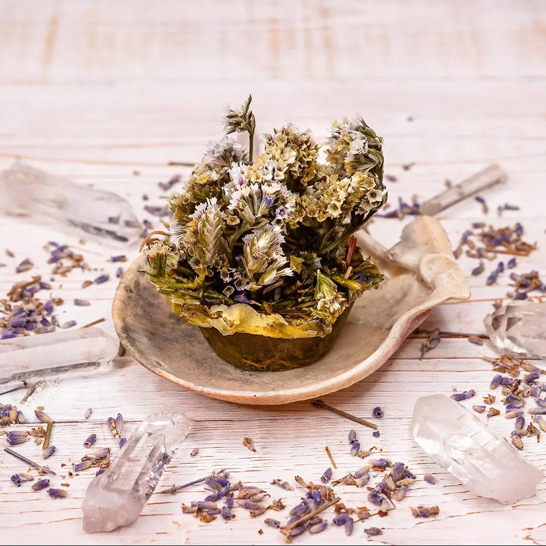 Свеча-полянка "Лунное очарование"