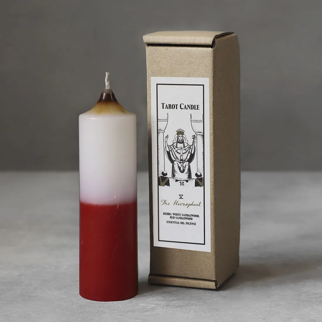 Свеча Таро "Первосвященник"