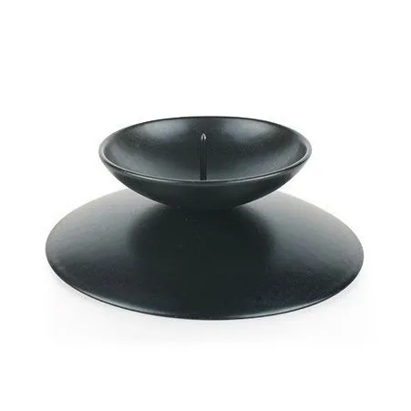 Подсвечник "Гадальный" черный, металлический