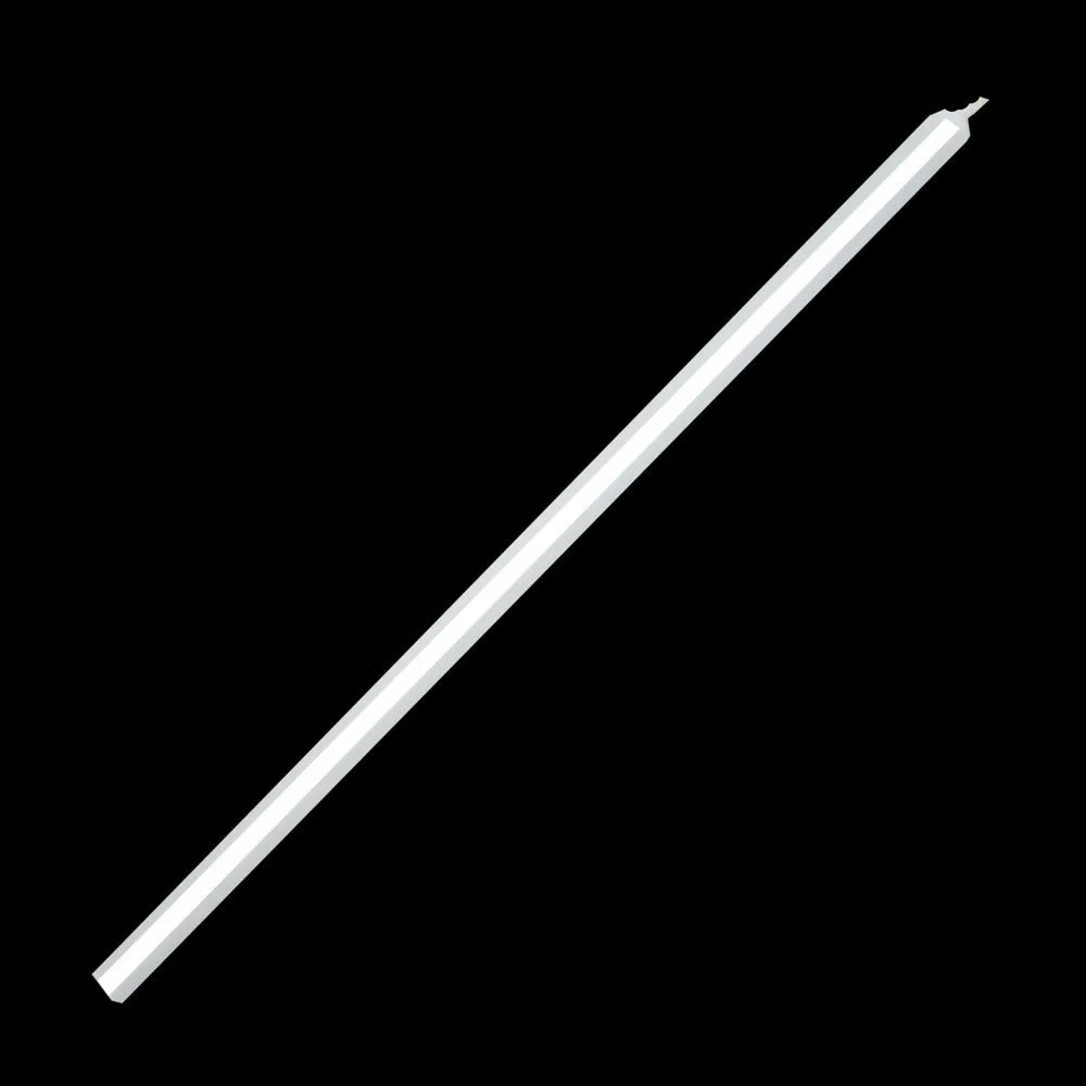 Свеча восковая белая