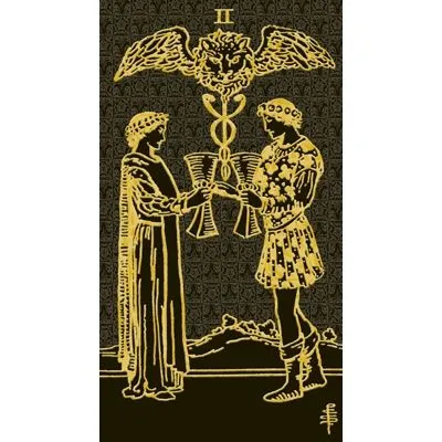 Таро "Золото на Черном" (Tarot Gold & Black edition)