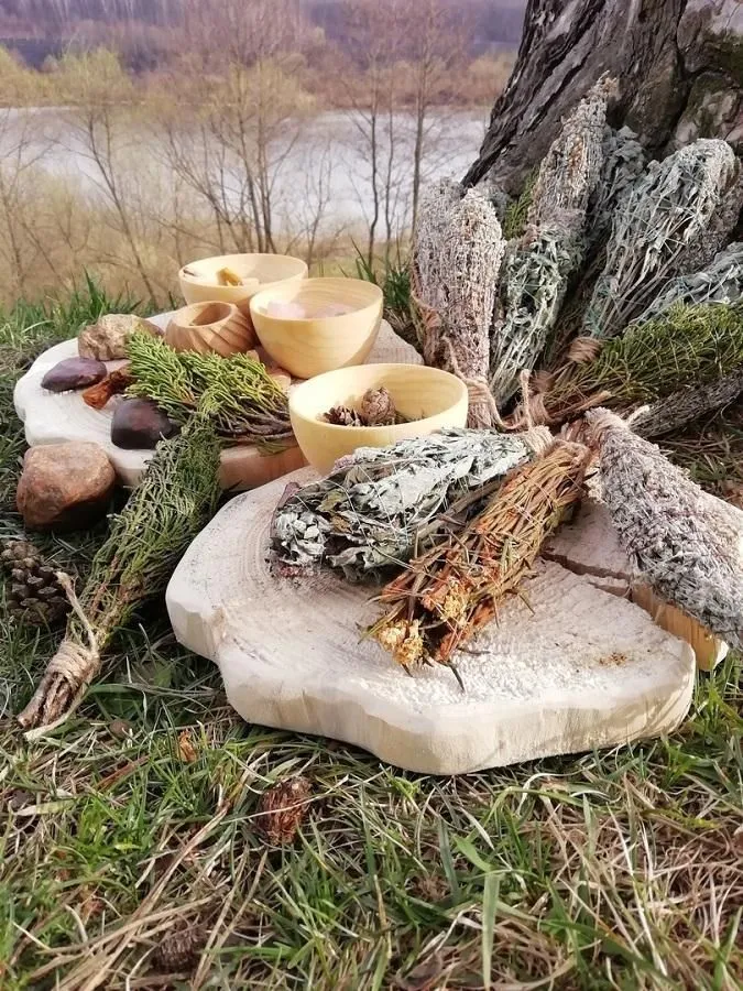 Набор скруток для окуривания "Ведьмины травы" (артыш, мята, багульник)