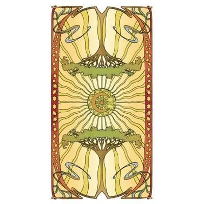 Золотое Таро Арт-Нуво (Golden Art Nouveau Tarot)