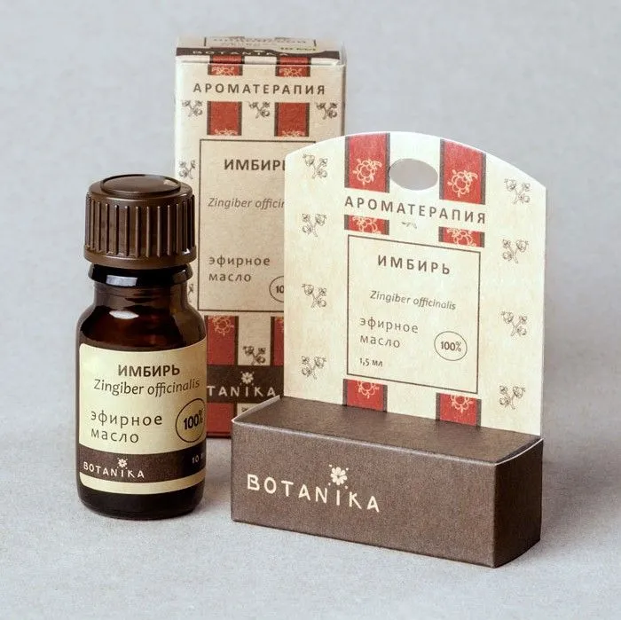 Эфирное масло "Имбирь" 10 мл.