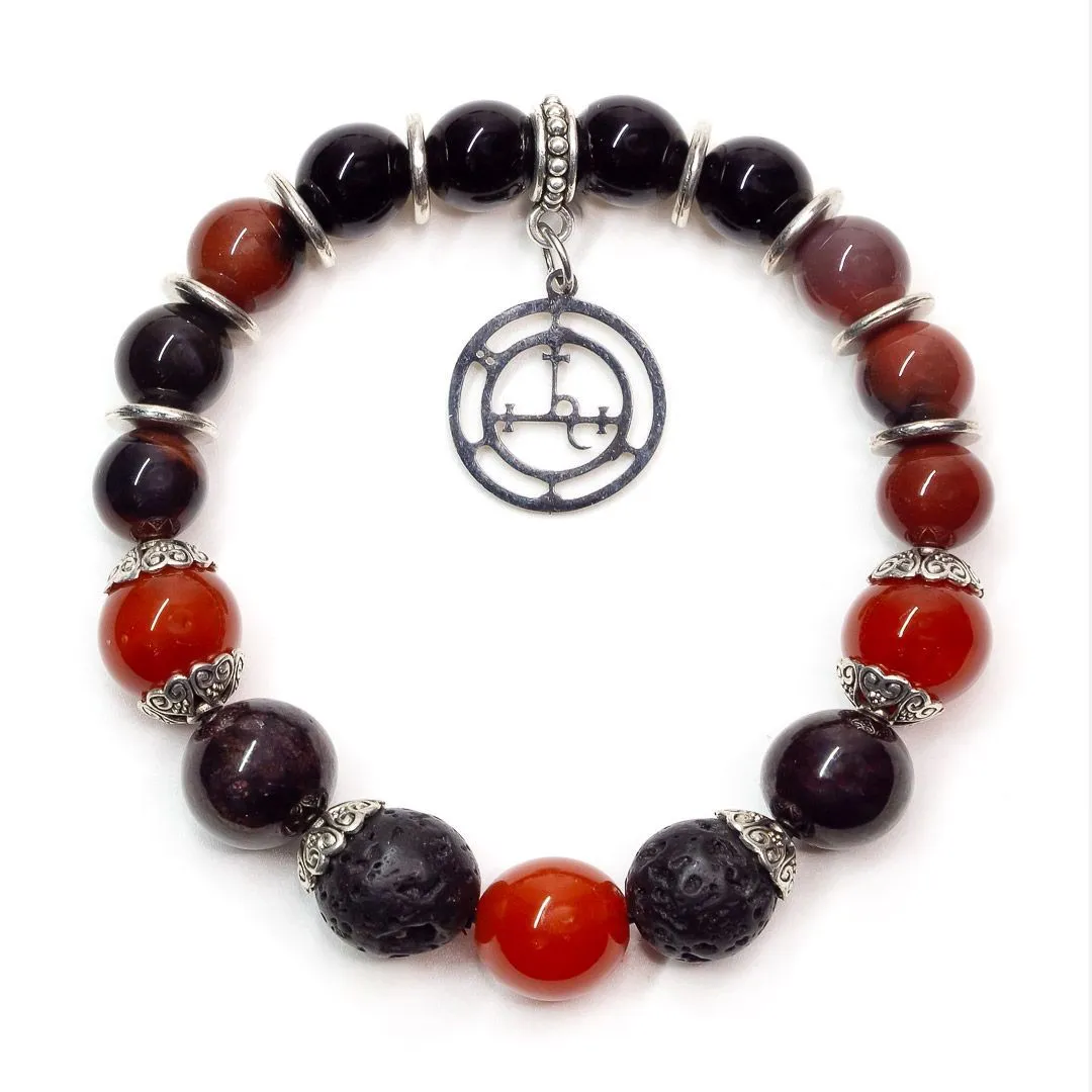 Браслет "Сила Лилит" из натуральных камней