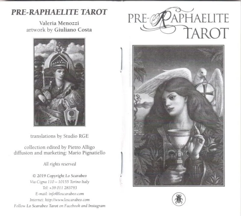 Таро Прерафаэлитов Джулиано Коста (Pre-Raphaelite Tarot)