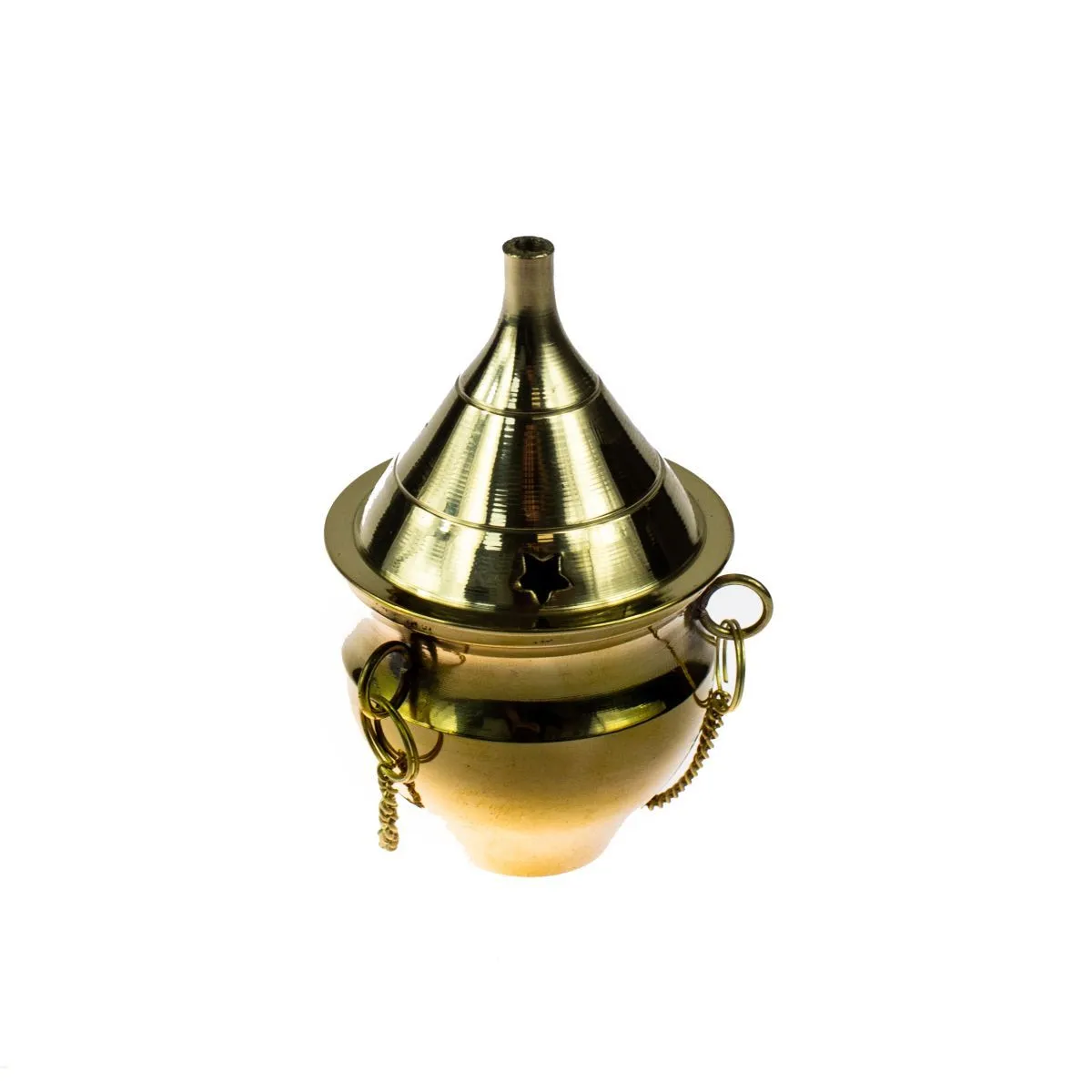 Подставка для благовоний-конусов "Духовный поиск" подвесная, в форме сосуда