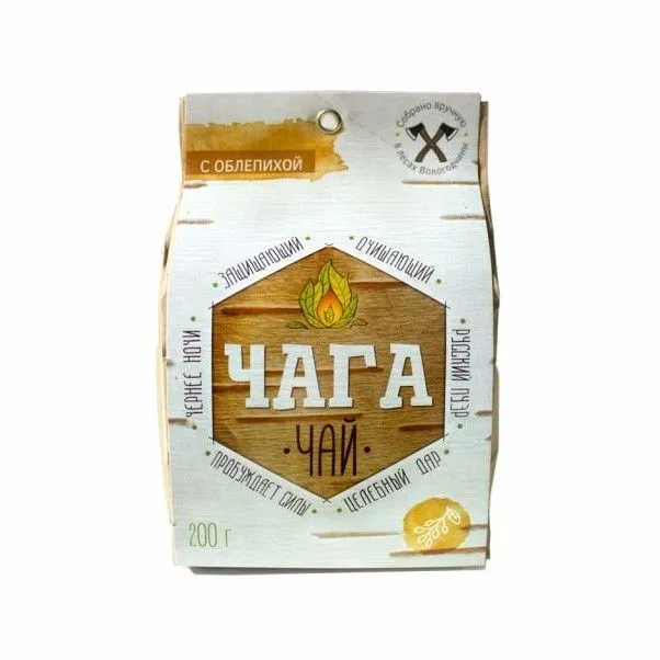 Чага-чай с облепихой
