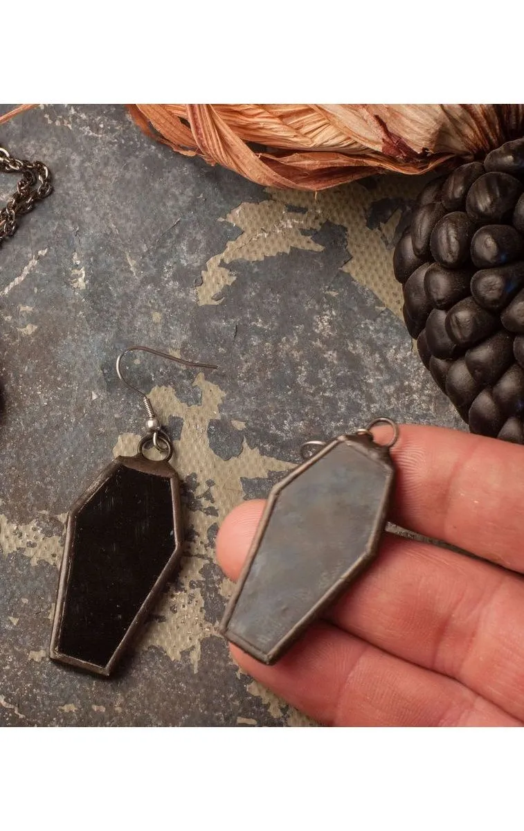 Серьги "Викторианский траур"