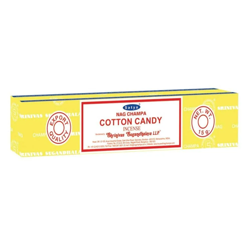 Благовония Satya "Сладкая вата" Cotton Candy Incense