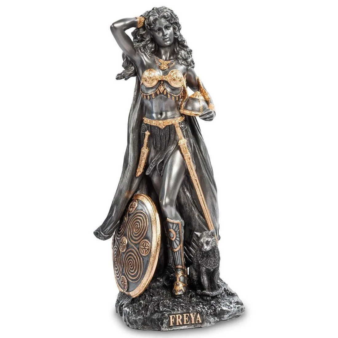 Алтарная статуэтка "Фрейя, богиня любви, красоты и женской магии"
