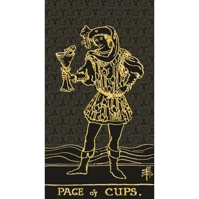 Таро "Золото на Черном" (Tarot Gold & Black edition)