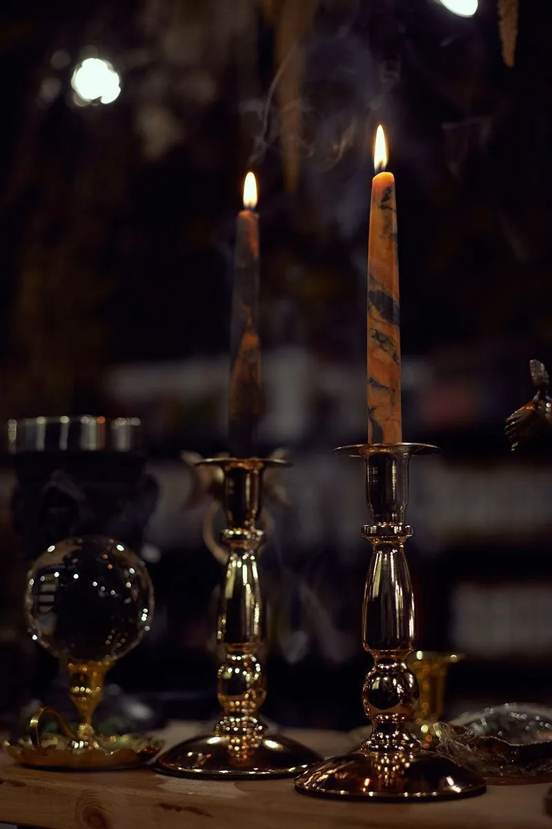 Набор катаных свечей "Ночь уходящего Бога"