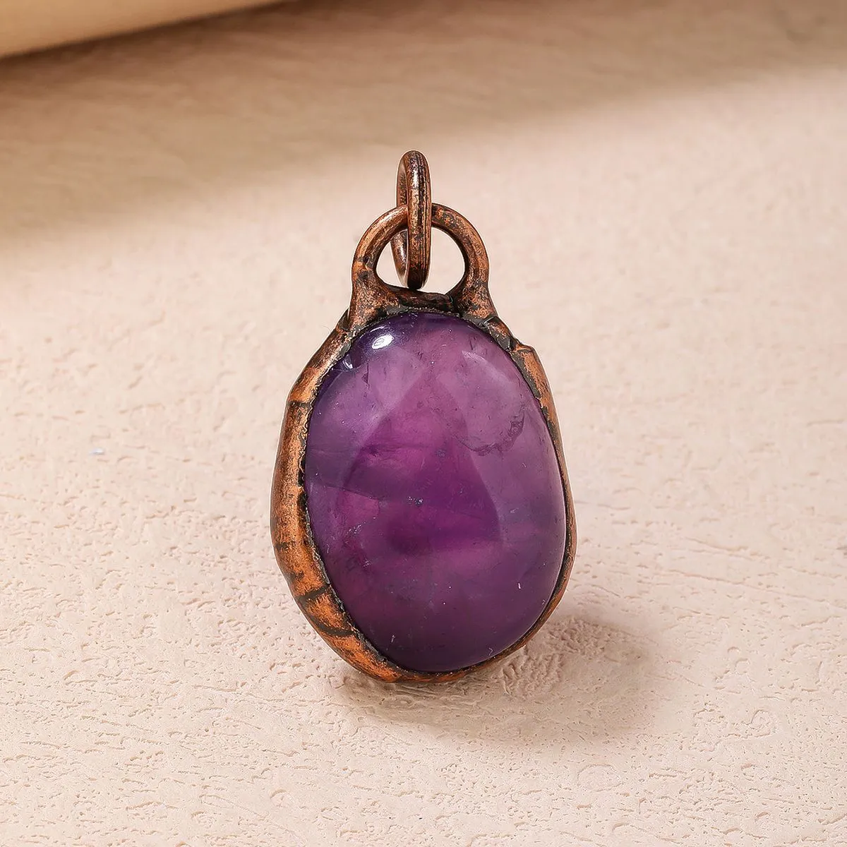 Кулон "Духовное равновесие" с аметистом