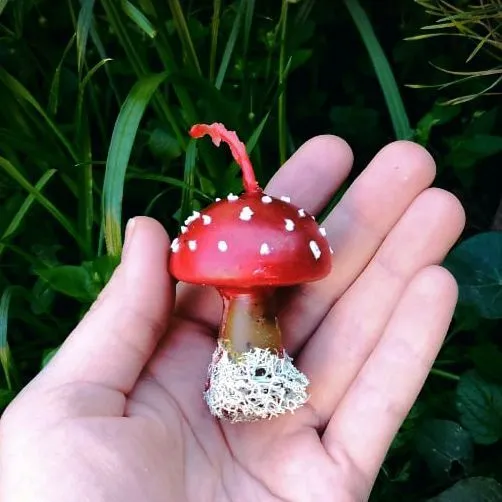 Свеча "Мухомор"