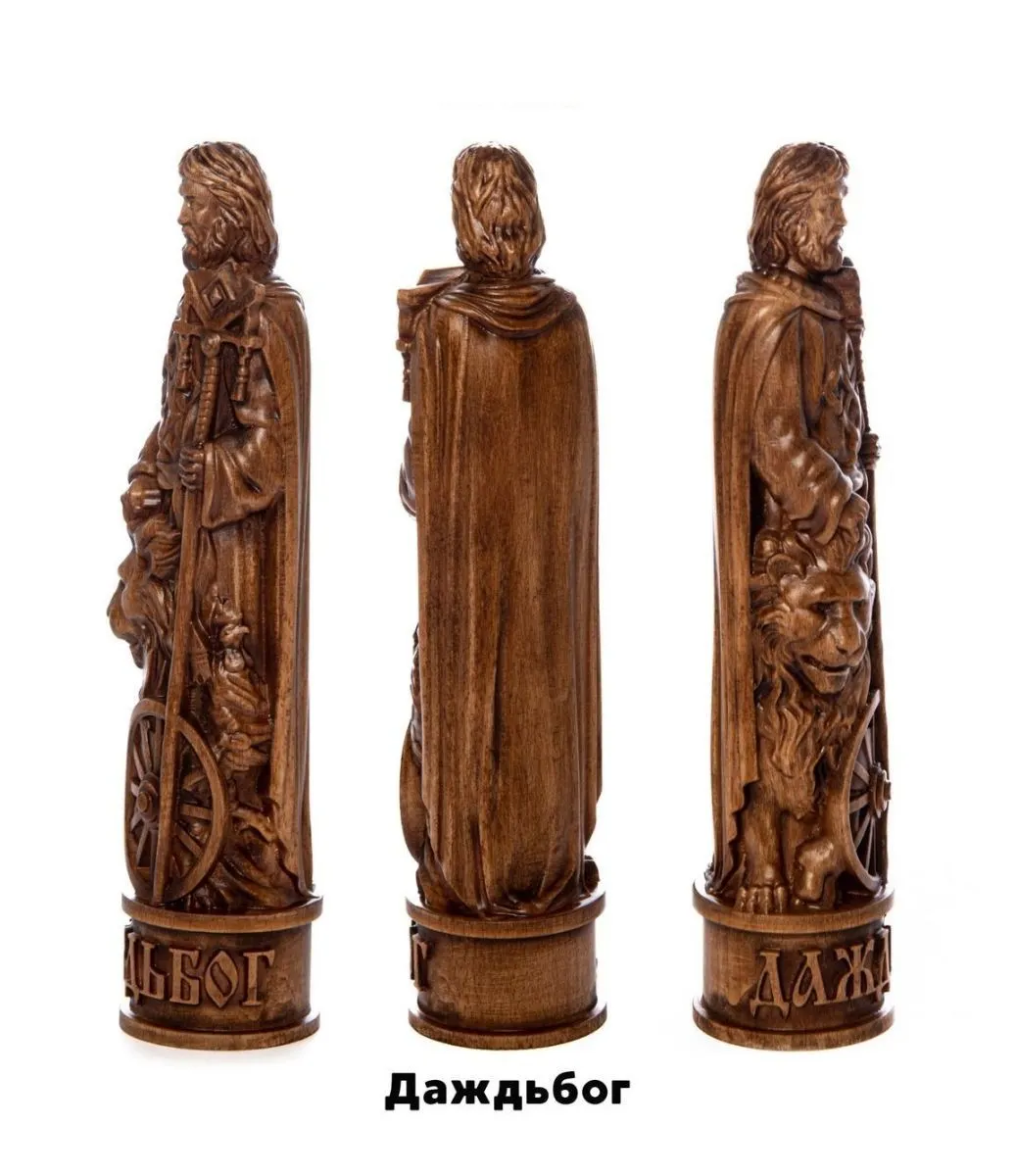Алтарная статуэтка "Даждьбог" из дерева