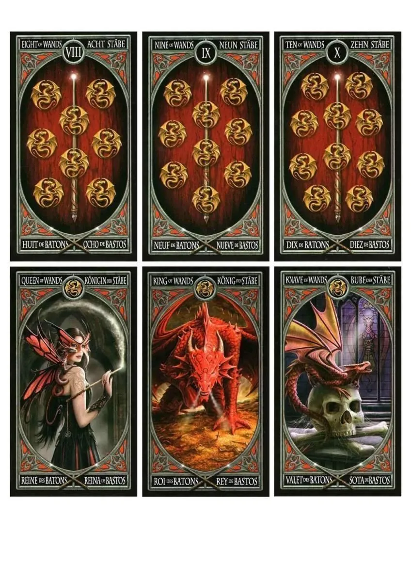 Anne Stokes gothic Tarot (Готическое Таро)