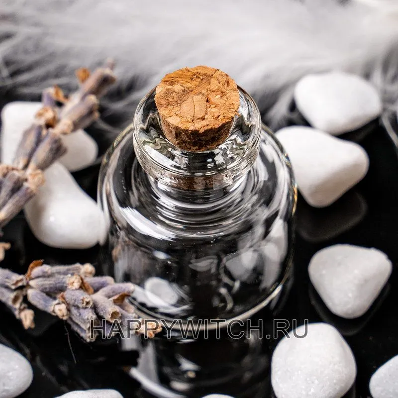 Бутылочка с пробкой, 3 мл