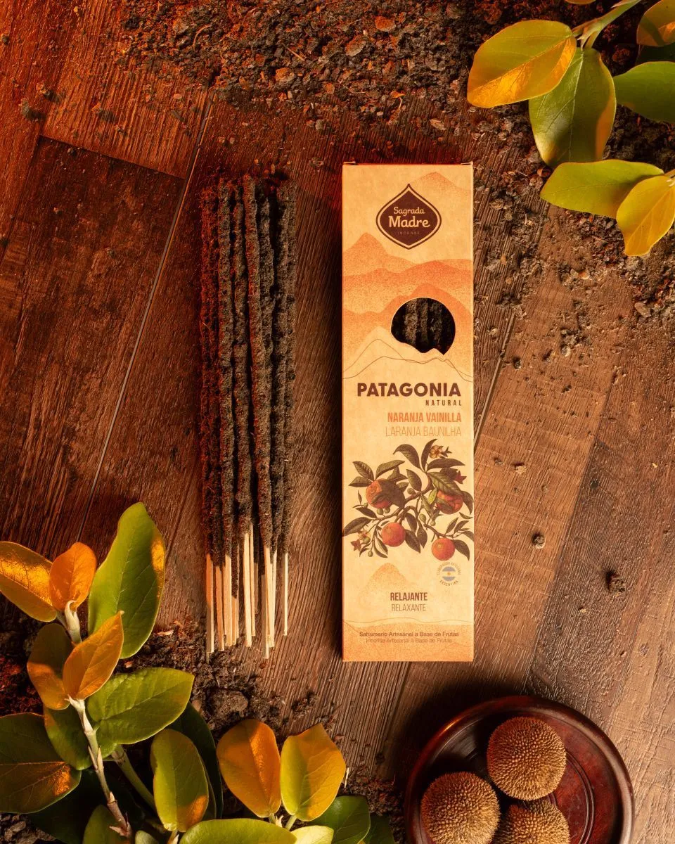 Благовония Sagrada Madre "Ваниль и апельсин" (серия PATOGONIA )