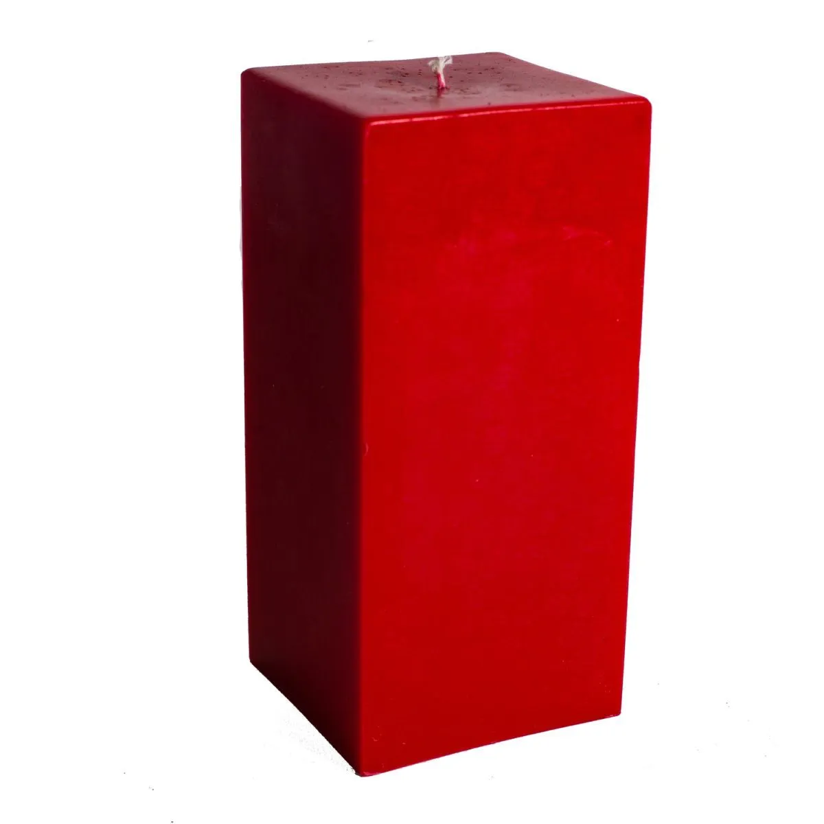 Свеча "Храмовая колонна" красная