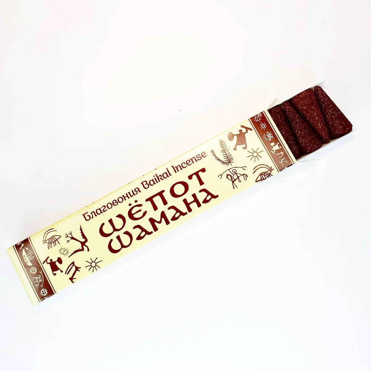 Байкальские благовония стелющиеся "Шепот шамана" (конусы)