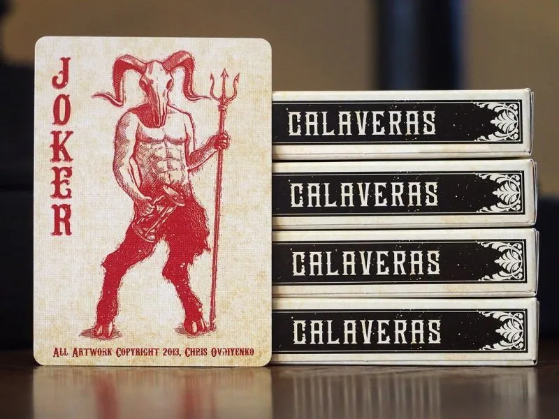 Игральные карты "Черепа" (Calaveras Playing Cards)