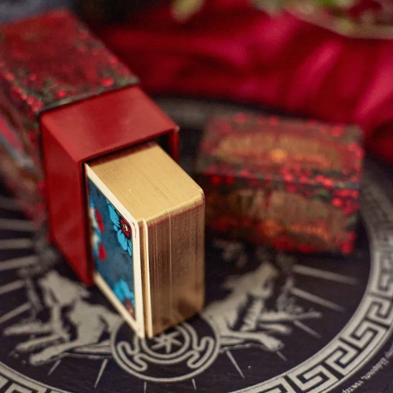 Таро Святой Смерти, с золотым срезом