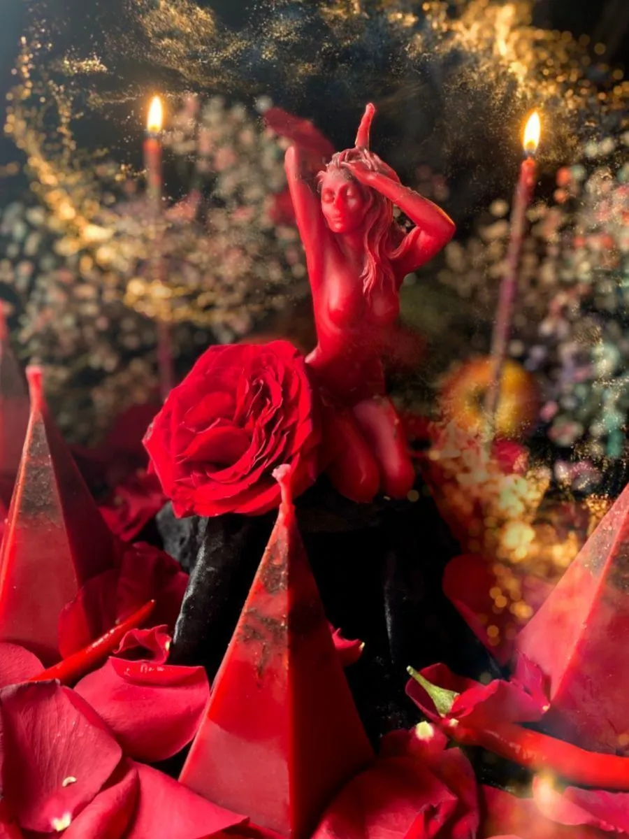 Свеча "Пламя любви"