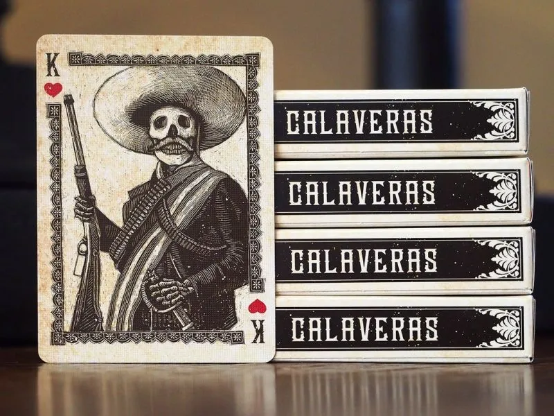Игральные карты "Черепа" (Calaveras Playing Cards)