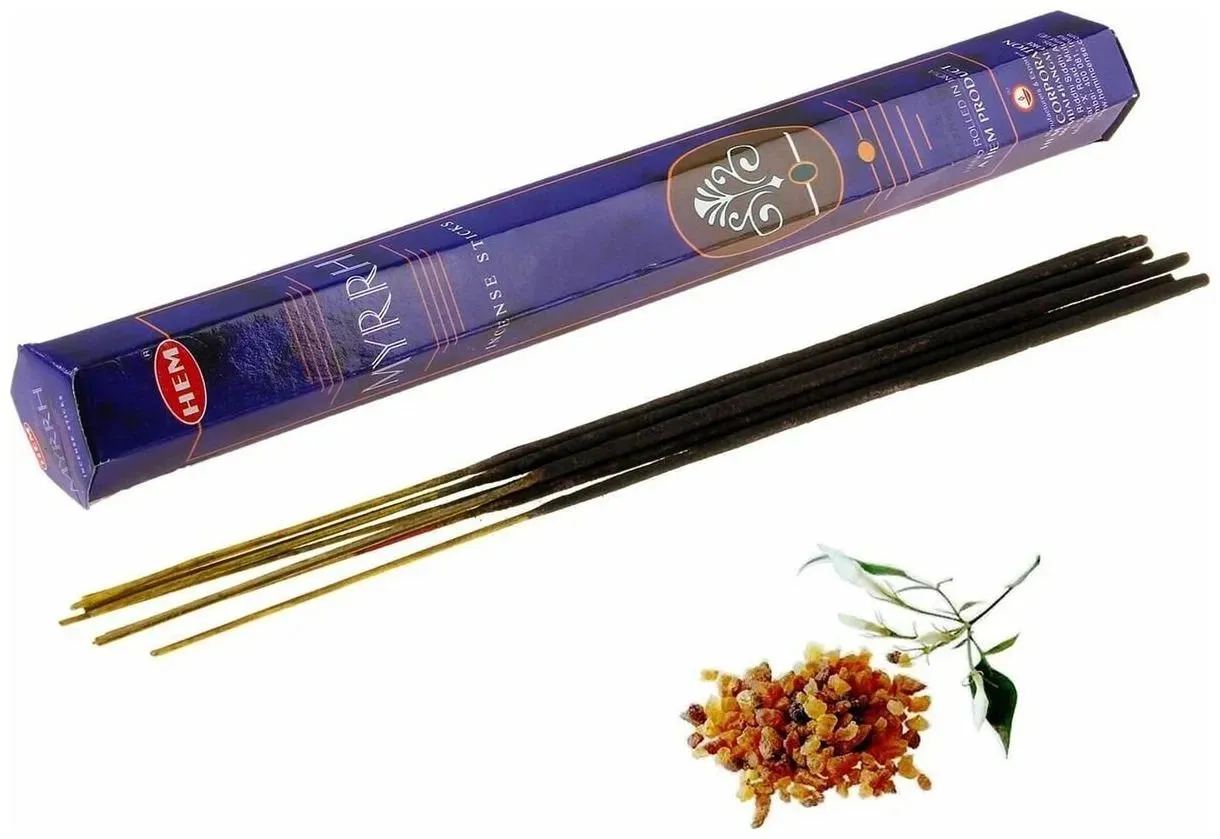 Благовония HEM Hexa Myrrh "Мирра"