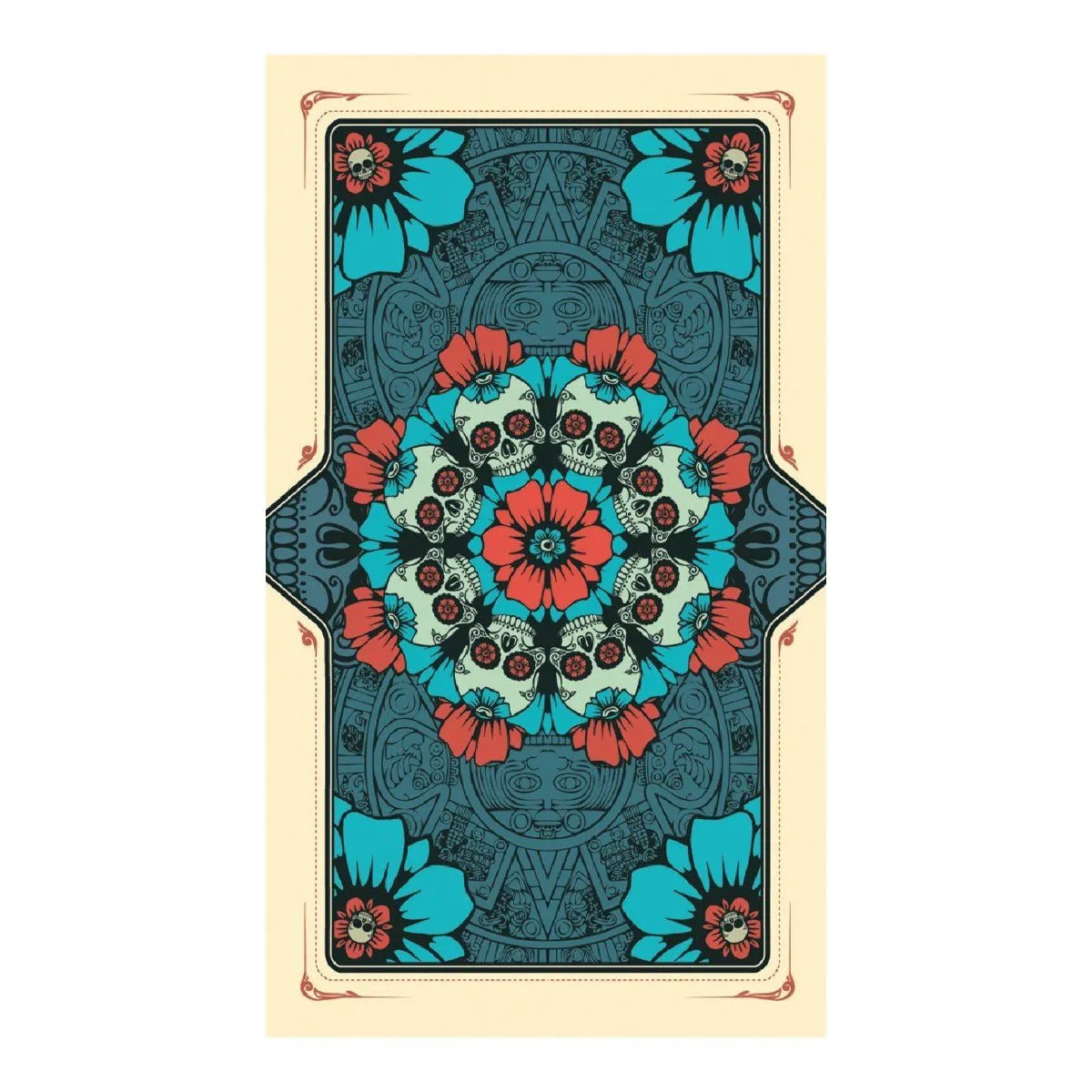 Таро Святой Смерти, Фабио Листрани, без рамки