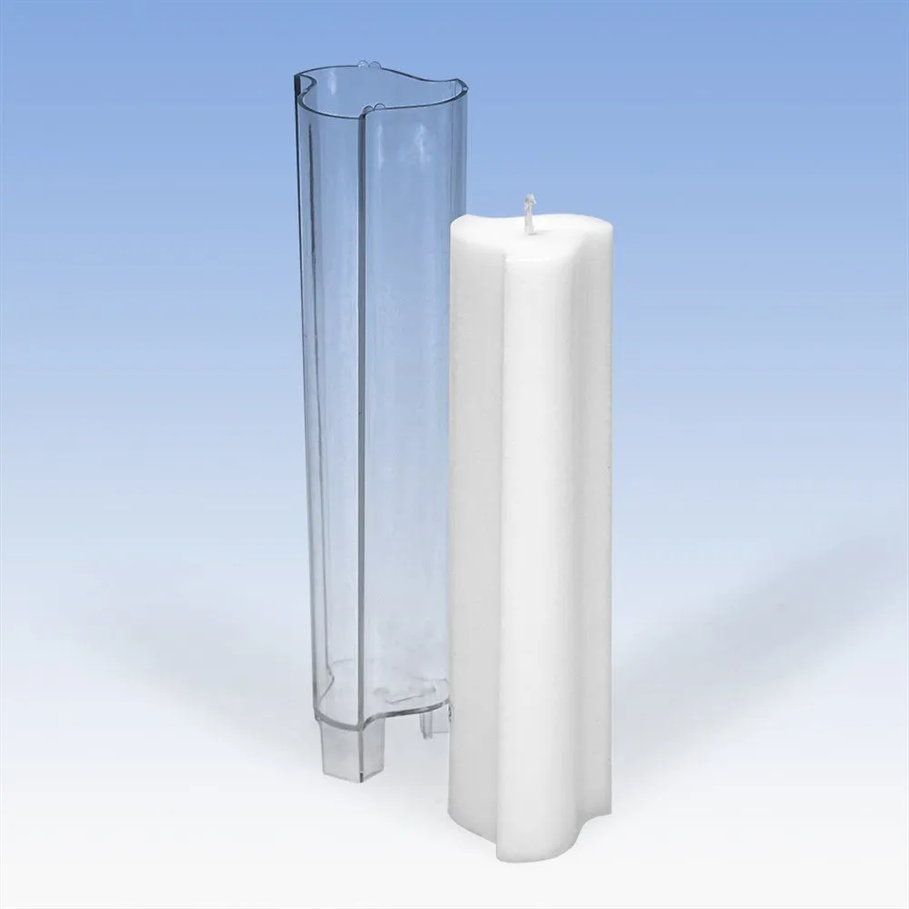 Форма для свечей-колонн "Триплет"