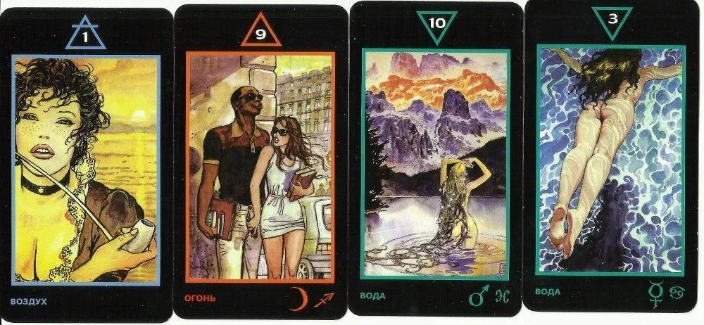 Эротическое таро Манара