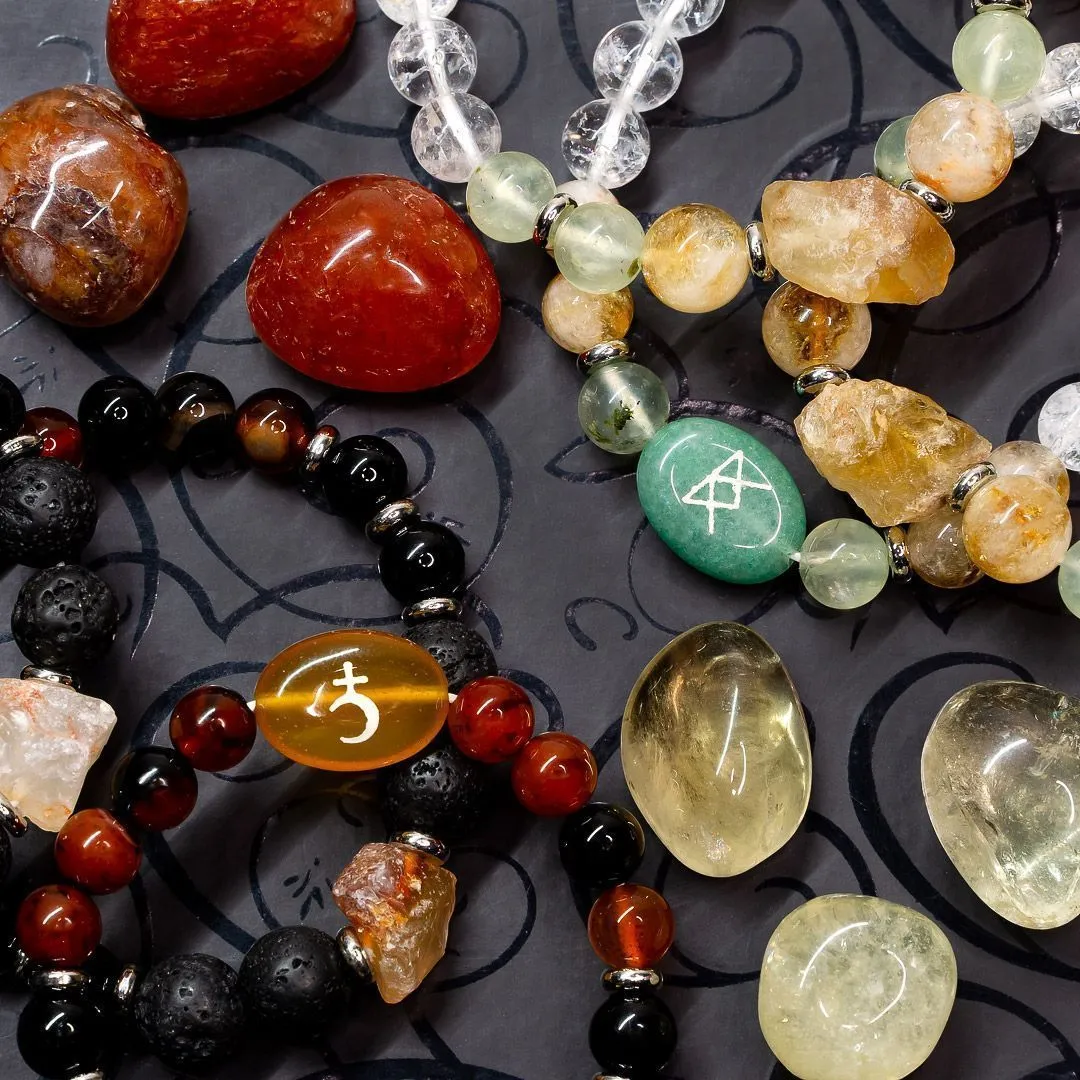 Браслет "Сила Лилит" из натуральных камней