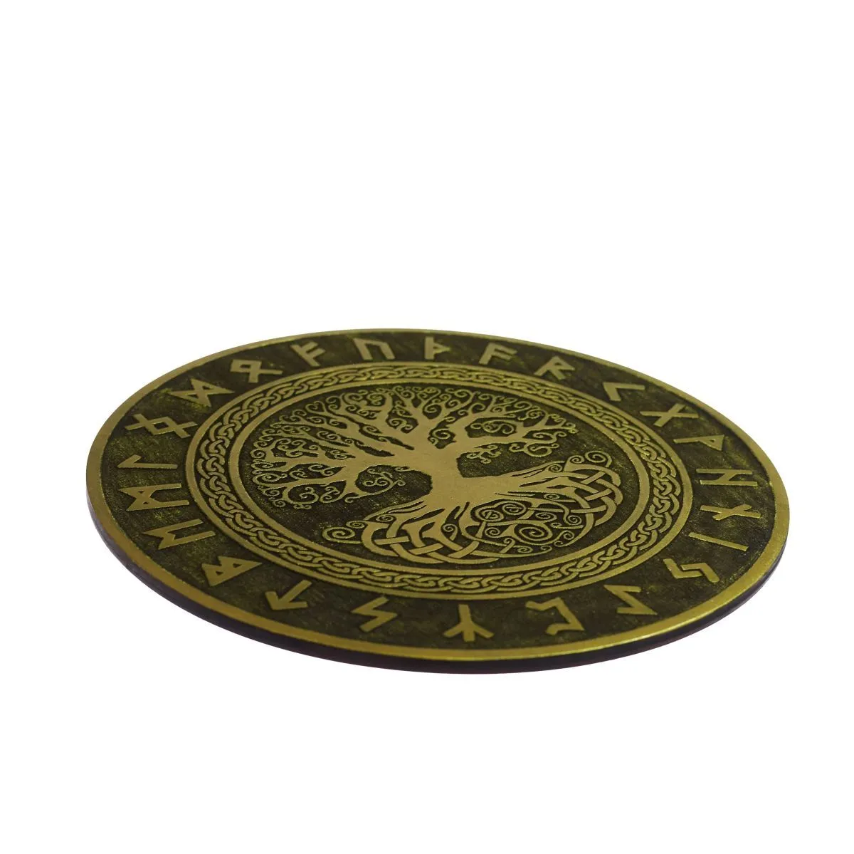 Алтарь "Иггдрасиль в руническом круге", 24 см