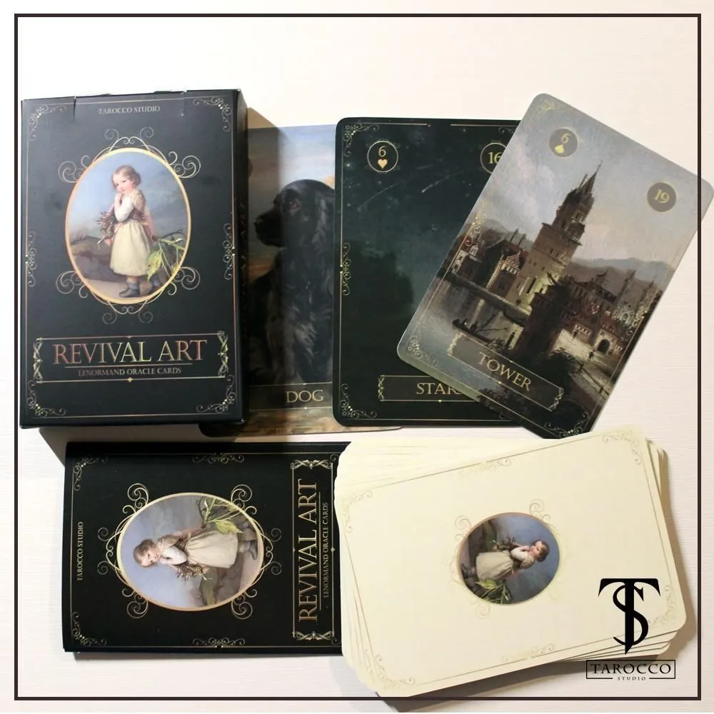 Оракул Ленорман "Искусство Возрождения" (Revival Art Lenormand Oracle Cards)